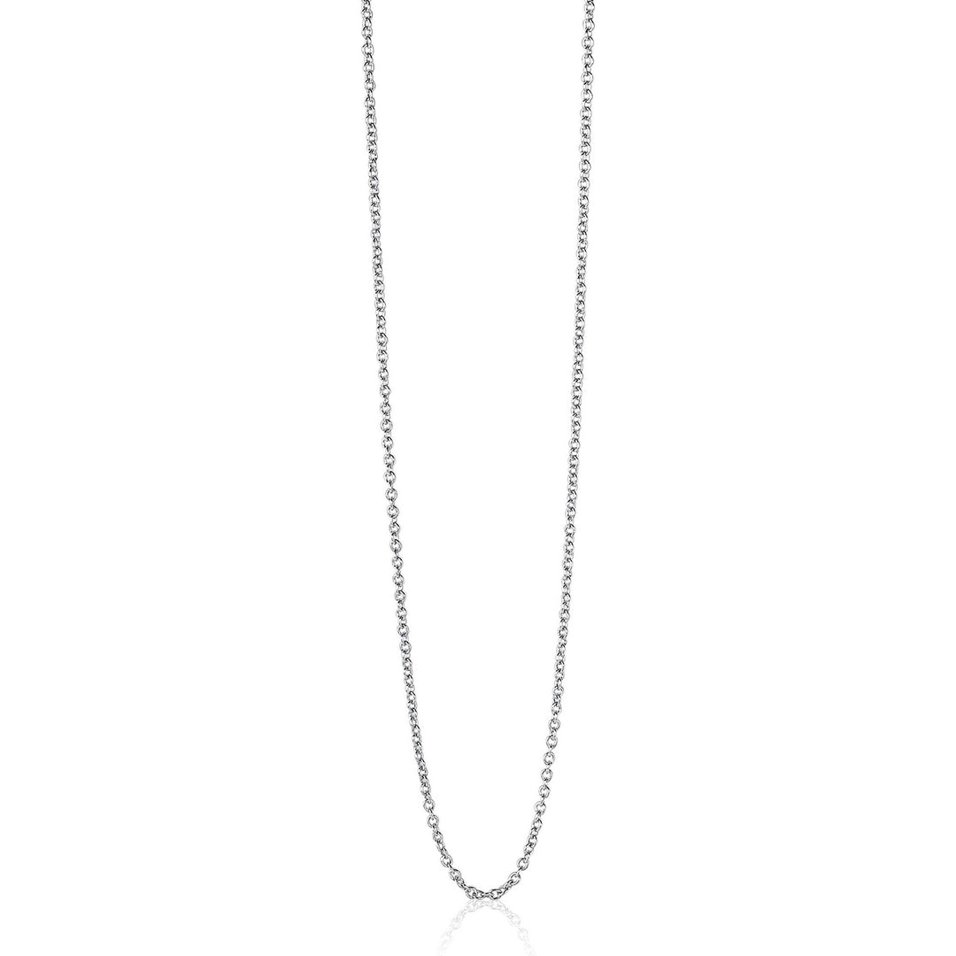 45cm ZINZI zilveren anker ketting ZILC-A45