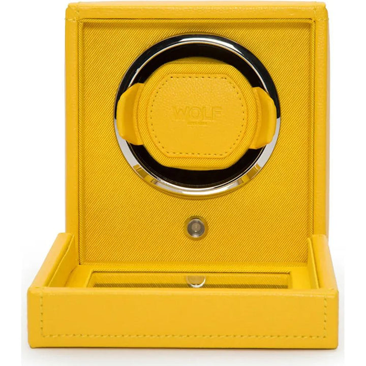 CUB SINGLE WATCH WINDER WITH COVER  461192 Yellow