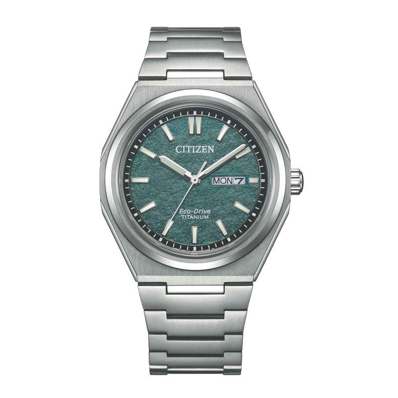 Citizen Core Collection AW0130-85-XE Titanium Horloge