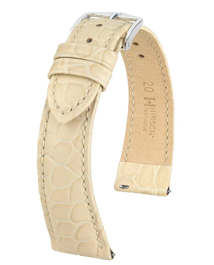 HIRSCH ARISTOCRAT L BEIGE CALF 20/16MM