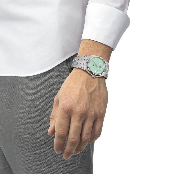Tissot PRX Quartz Blauwgroen 40 mm Herenhorloge – T137.410.11.091.01