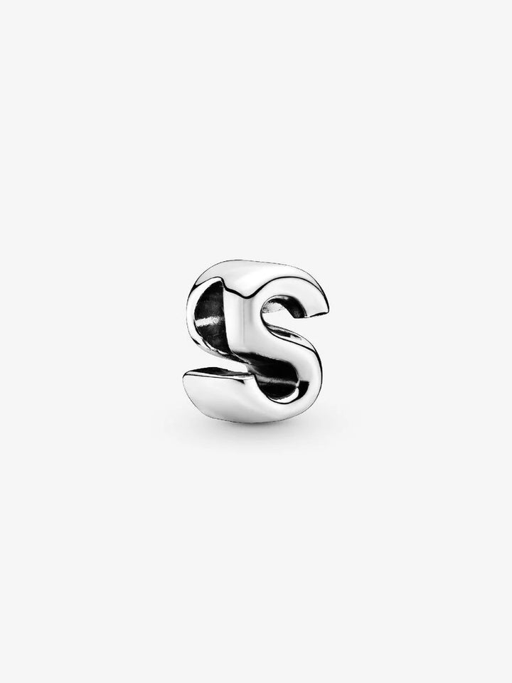 Pandora Moments 797473 - Zilveren bedel letter S