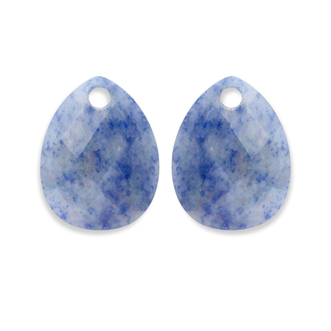Earstones | Afterglow Blue Aventurine EAGEM37