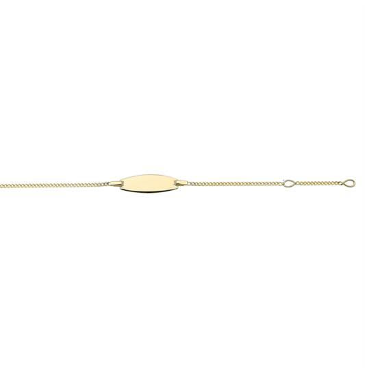 PLAATARMBAND - GOURMET - BABY - 1MM - 14CM