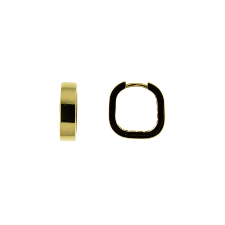 18 kt Oorstekers scharnier Geelgoud 93D615