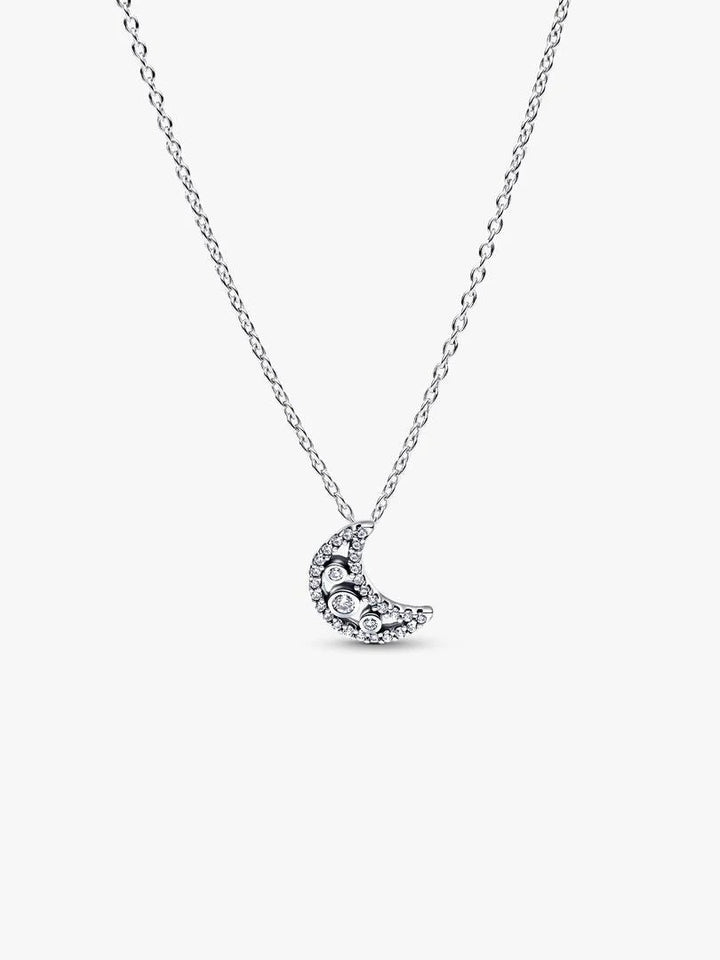 Necklace with pendant Crescent Moon 394259C01-50