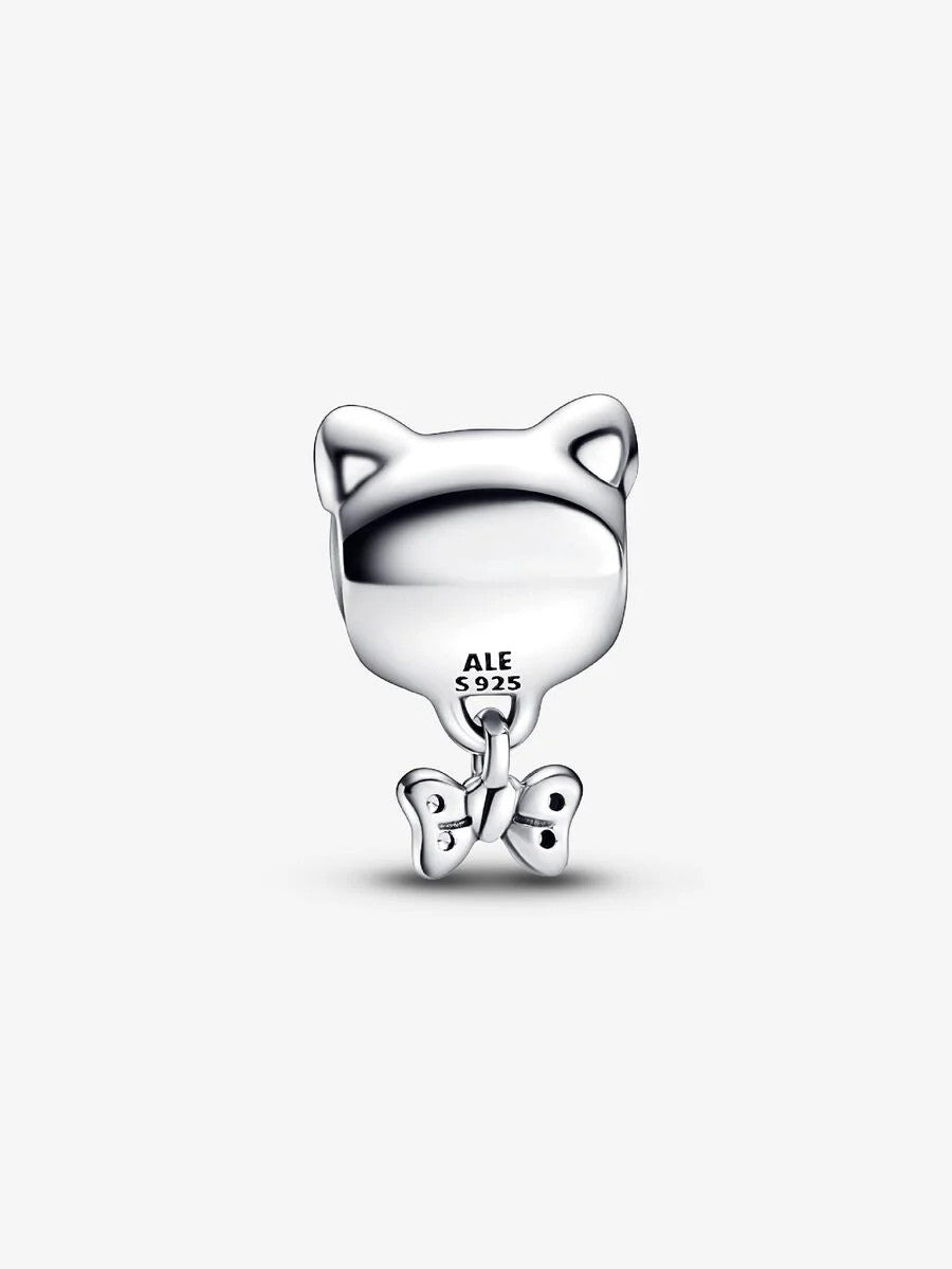 Pandora Pet Cat &amp; Bow Bedel 792255C01