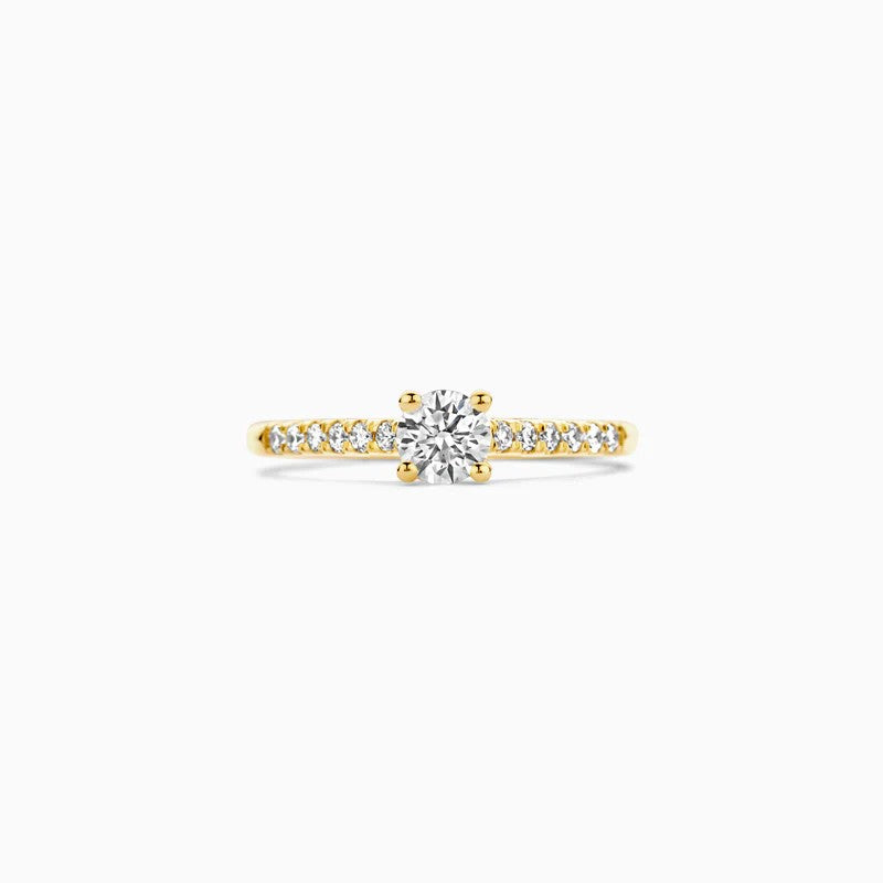 Blush Lab Grown Ring in 14 Kt Geelgoud met Lab Grown Diamant LG1006Y