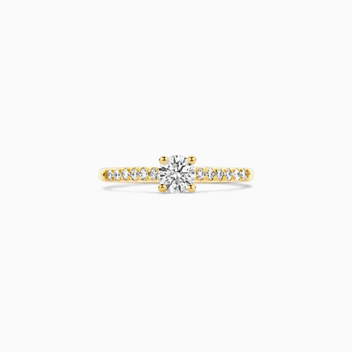 Blush Lab Grown Ring in 14 Kt Geelgoud met Lab Grown Diamant LG1006Y