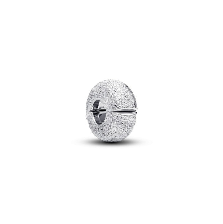 PANDORA Textured Mini Clip Charm Stopper 794771C00