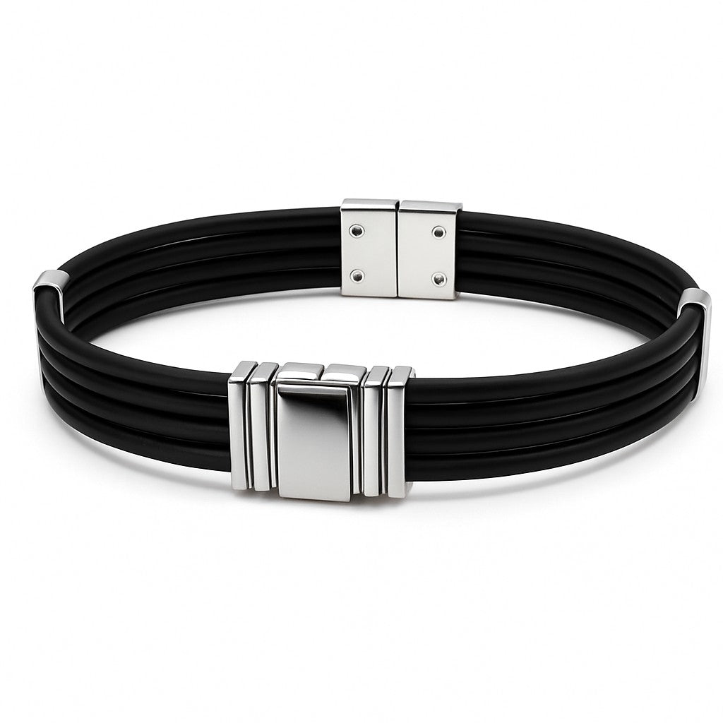 Albanu armband Buffel stalen slot 696 BU AC