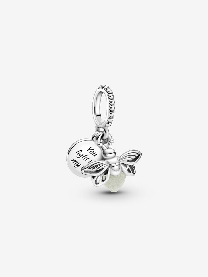 Pandora Glow-in-the-dark Firefly Dangle Charm 799352C01