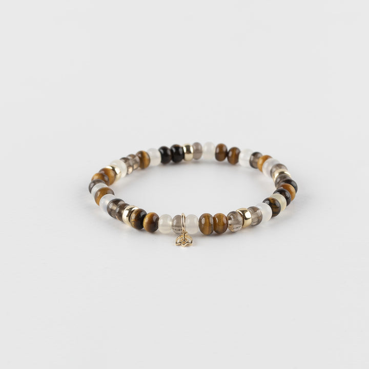 SP0051: Tiger Eye, Agate, &amp; Tea Quartz