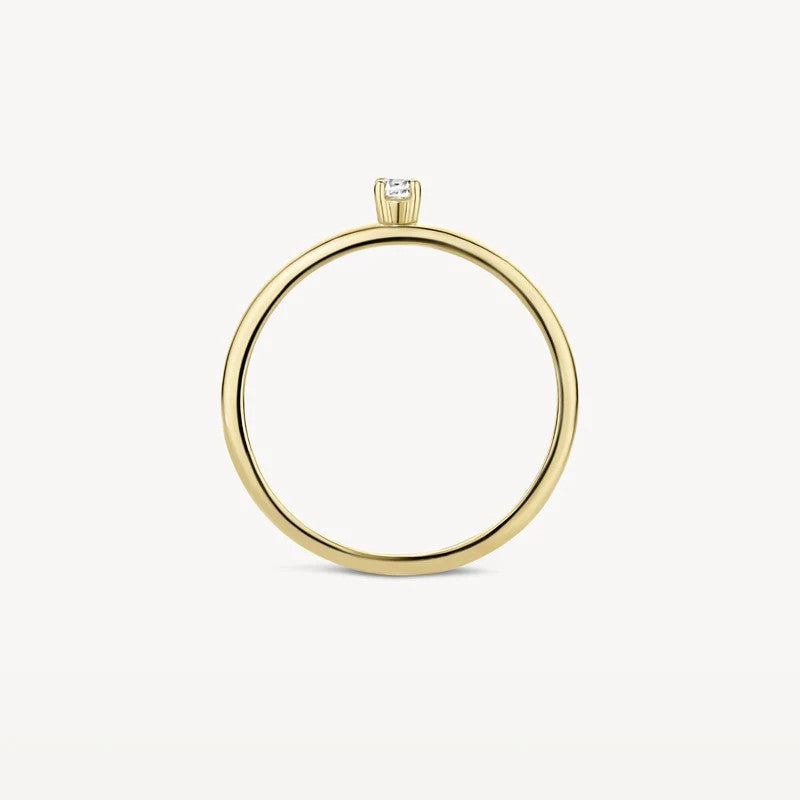 Blush Jewels ring 1200YZI - 14k Geelgoud