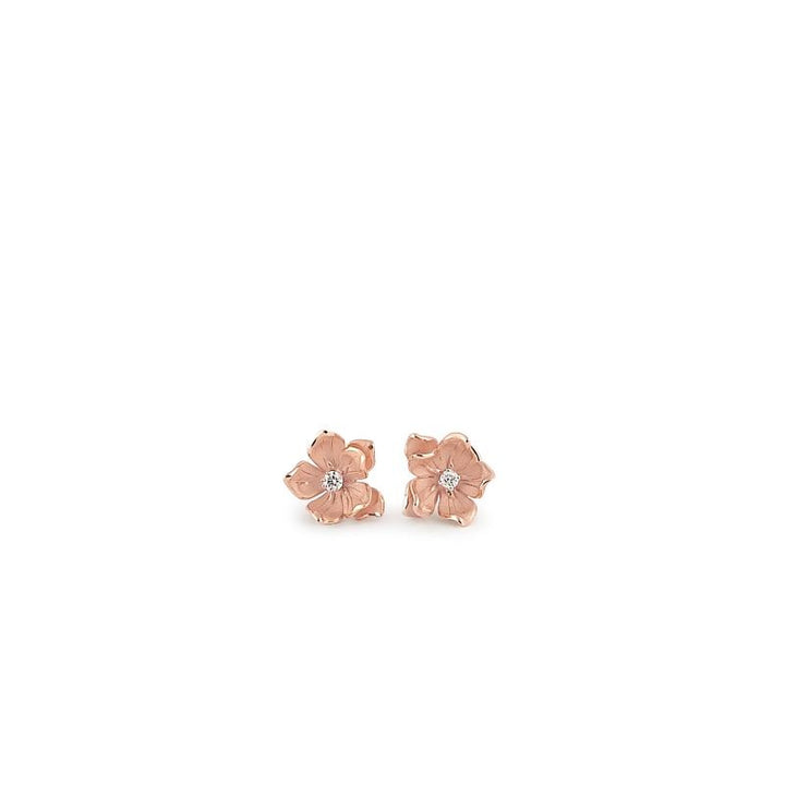 Cammilli Firenze Dorothy Oorbellen – 18Kt Pink Champagne Gold met Diamant – GOR1830P