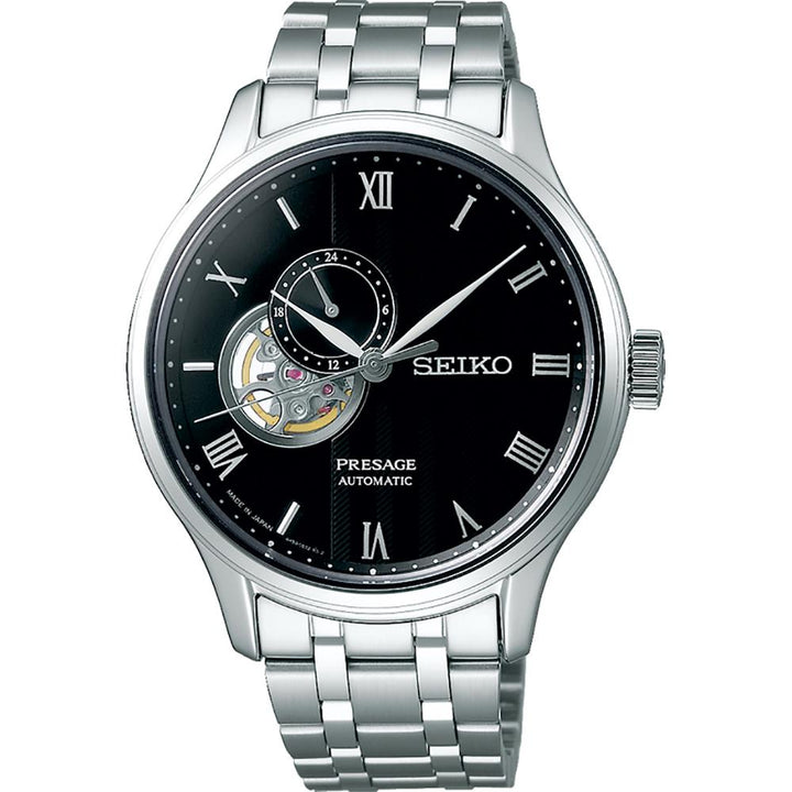 Seiko Presage SSA377J1 automatisch herenhorloge zwart 41,8 mm
