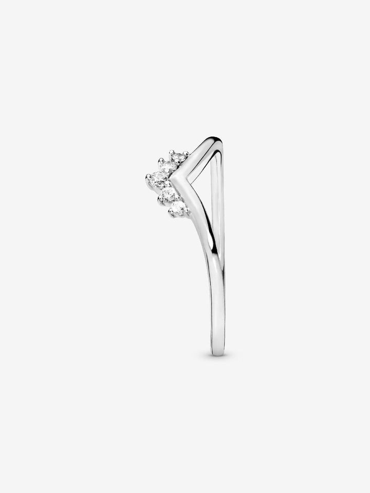 Pandora Ring Tiara Wishbone 198282CZ-52
