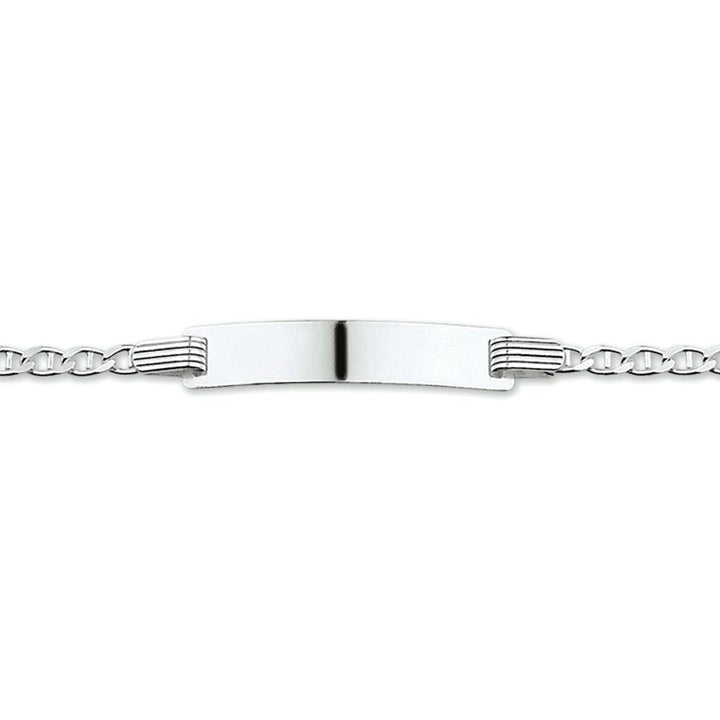 zilveren graveer armband