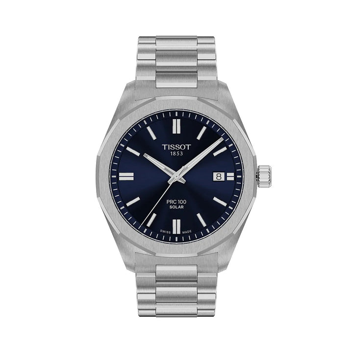 Tissot PRC 100 Solar 39 mm blauw – T151.422.11.041.00