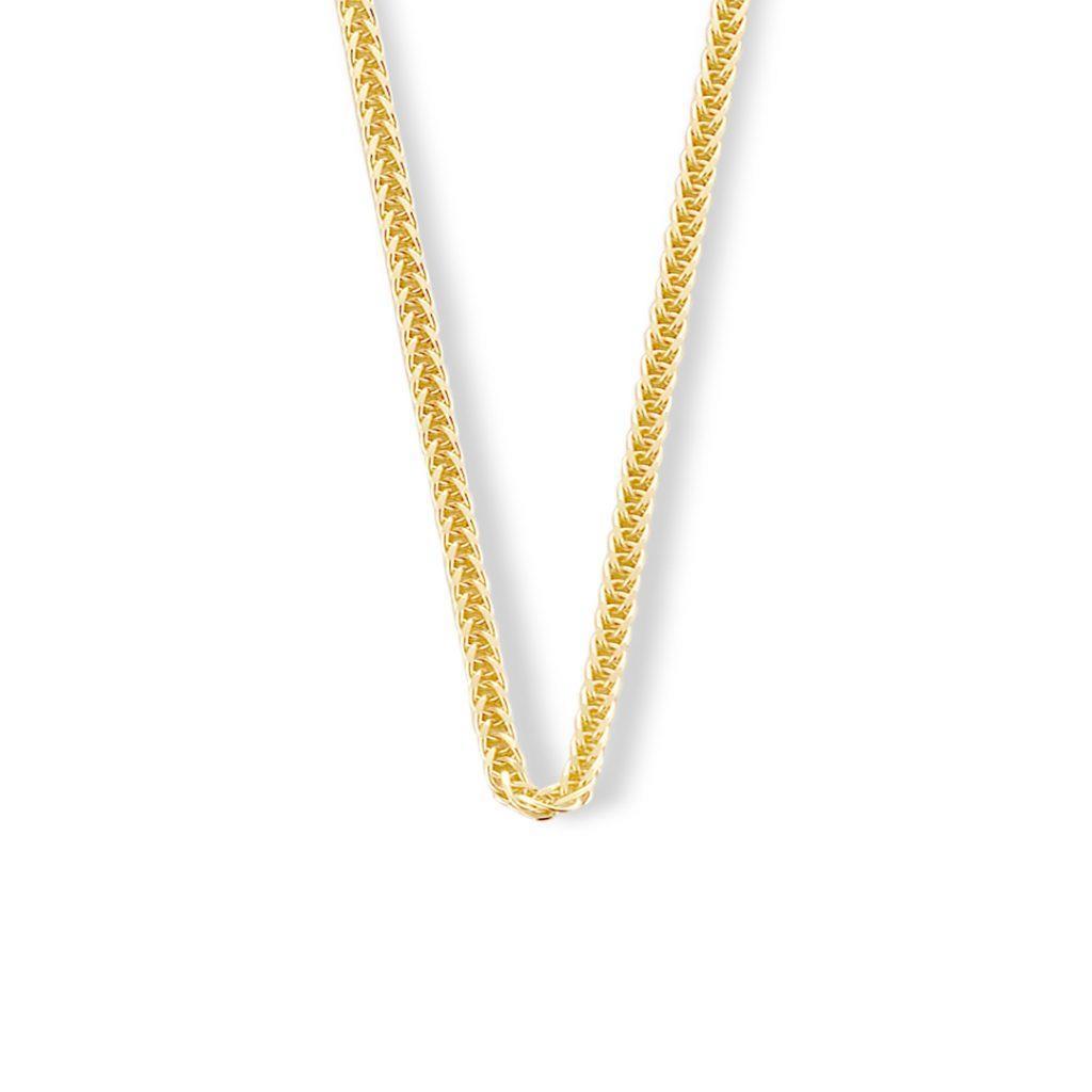 14 kt vossenstaart armband 19 cm