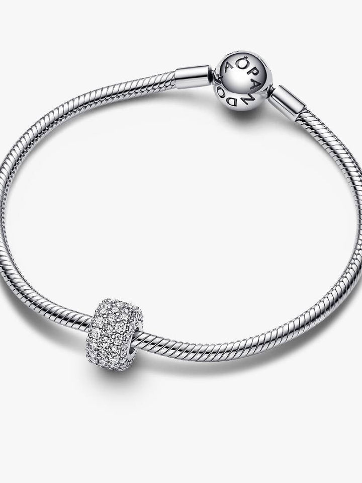 Sprankelend Pavé Drie Rijen Bedel 792820C01