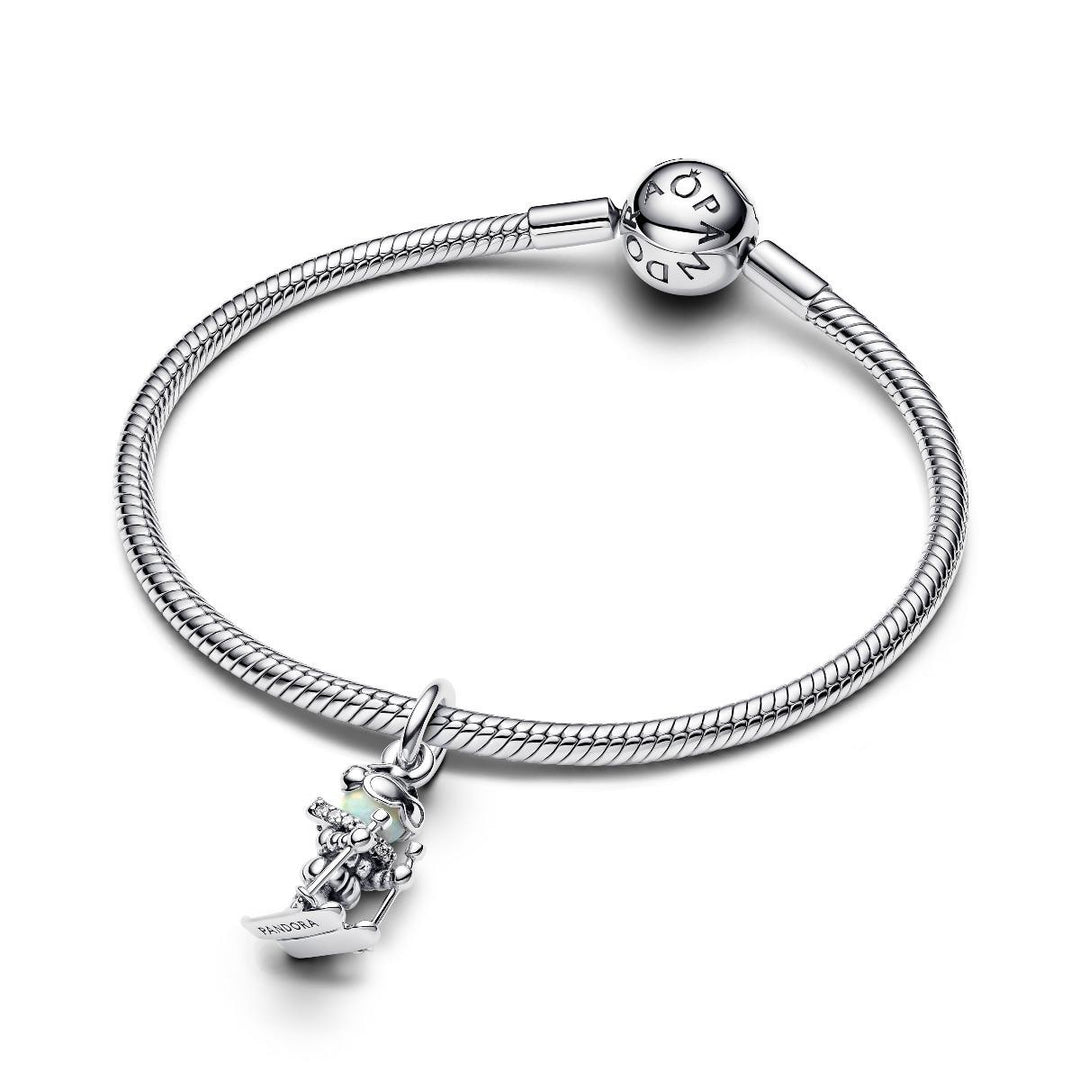 Pandora 793514C01 - Skier Dangle Charm - Hangende Bedel