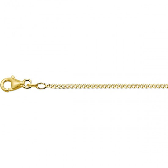 Fjory Massief Gouden Gourmet Collier 1,9 mm 40-G01.945
