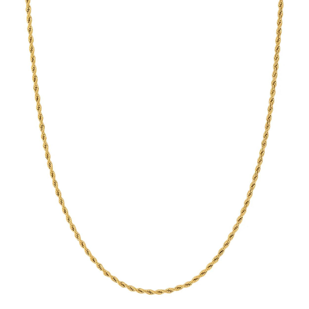 Aze Rope collier Dore goldplated AZ-NL014-C-060