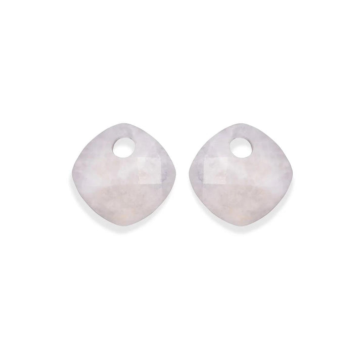 Earstones | Cushion Cut - Moonstone EAGEM54-CC