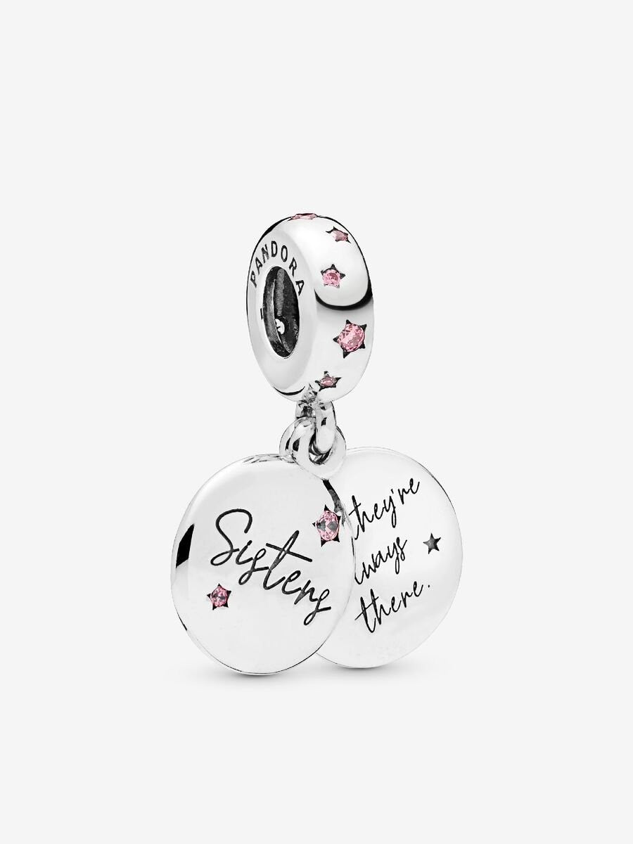 Pandora Sisters silver dangle 798012FPC