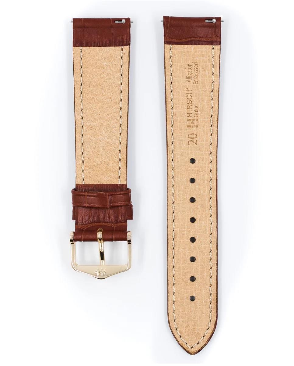 HIRSCH DUKE L GOLDEN BROWN CALF 18/16MM