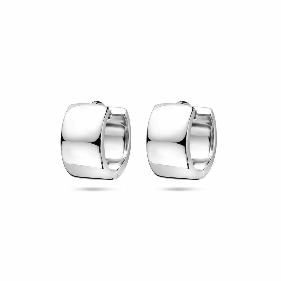Zilveren oorringen pave zirkonia 13.40685