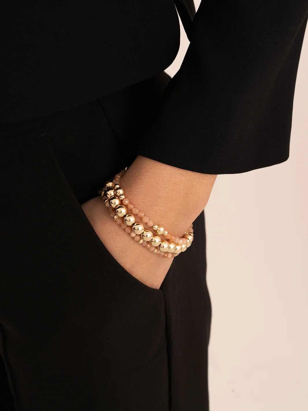 Bracelet | Sunstone Roundel Interstellar - Gold SBG-GEM58-MIX-RDL