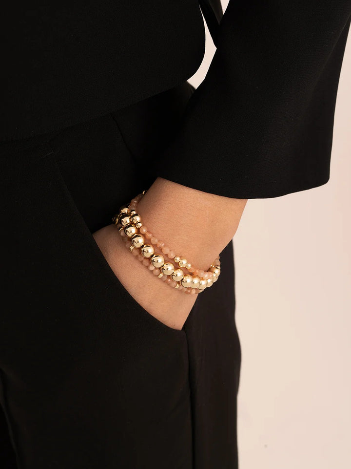Bracelet | Sunstone Roundel Interstellar - Gold SBG-GEM58-MIX-RDL