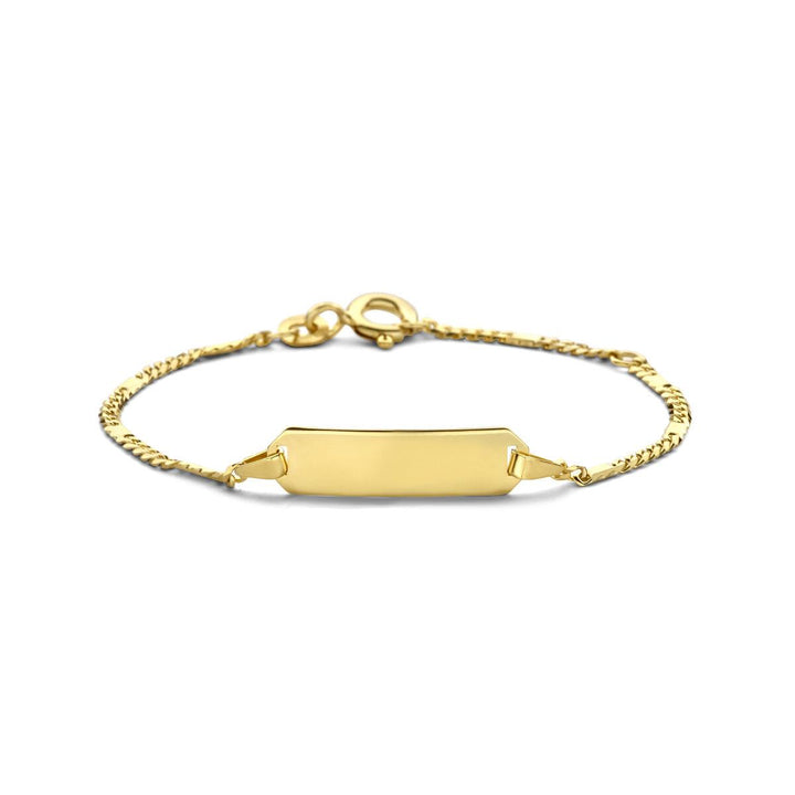 14 kt graveerarmband 13-15 cm 40.25189