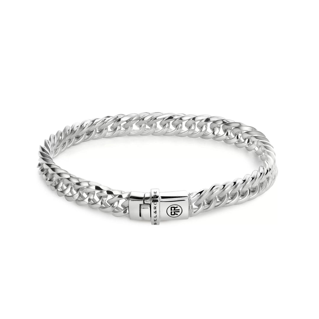 Rebel and Rose Sterling Silver RR-BR027-S-L+