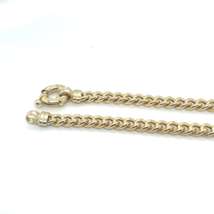 14 kt Geelgouden Gourmet armband 5,3 mm