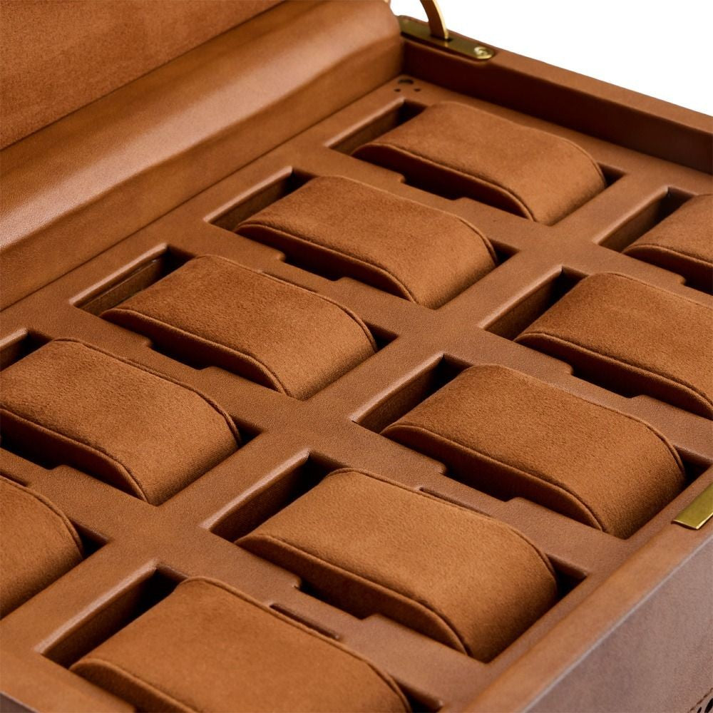 WOLF1834 Brogue 10 Piece Watch Box – 441006