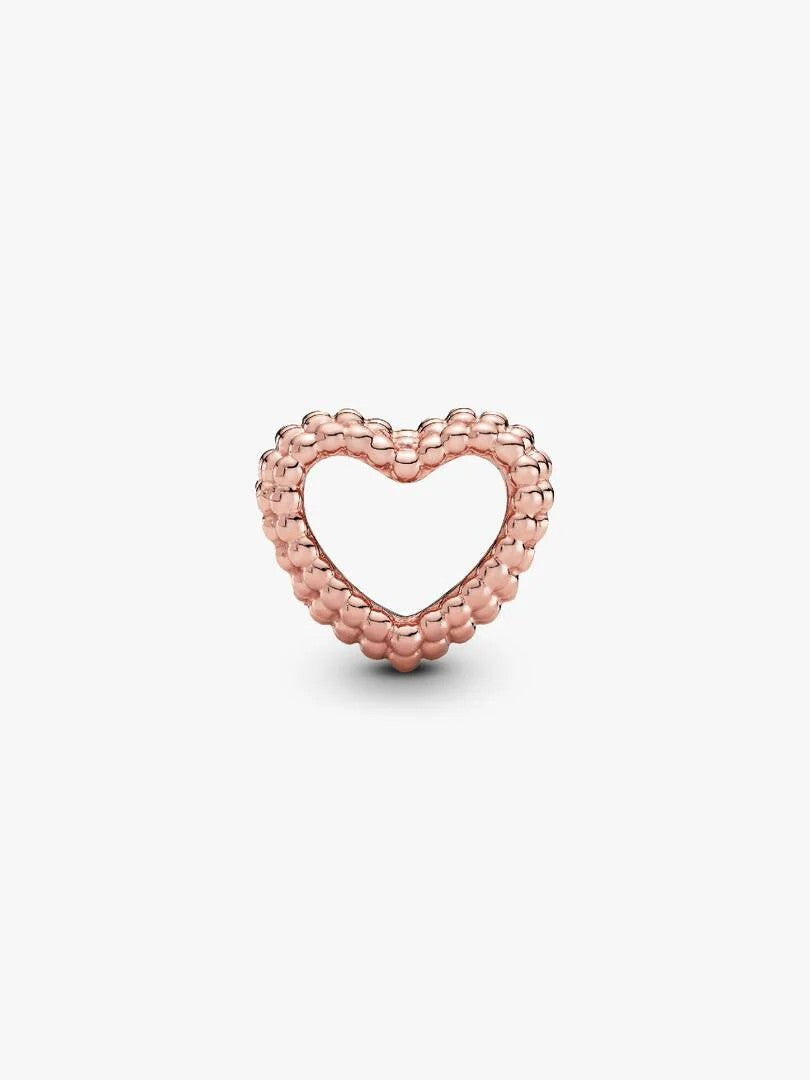 Pandora Moments 787516 armband roségold plated bedel met hartje