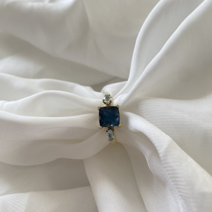 Goudsmid Vera 14 karaats geelgouden ring Evy