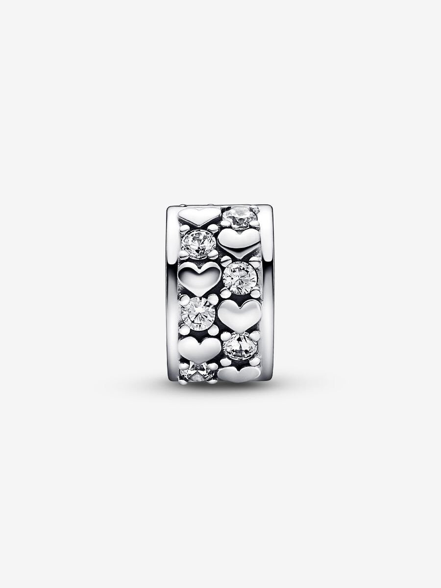 Pandora Infinite Hearts Sparkling Clipbedel 792235C01