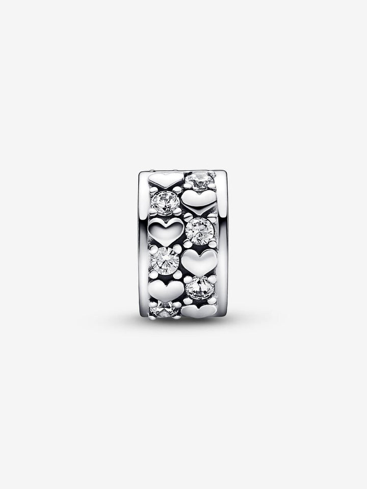 Pandora Infinite Hearts Sparkling Clipbedel 792235C01