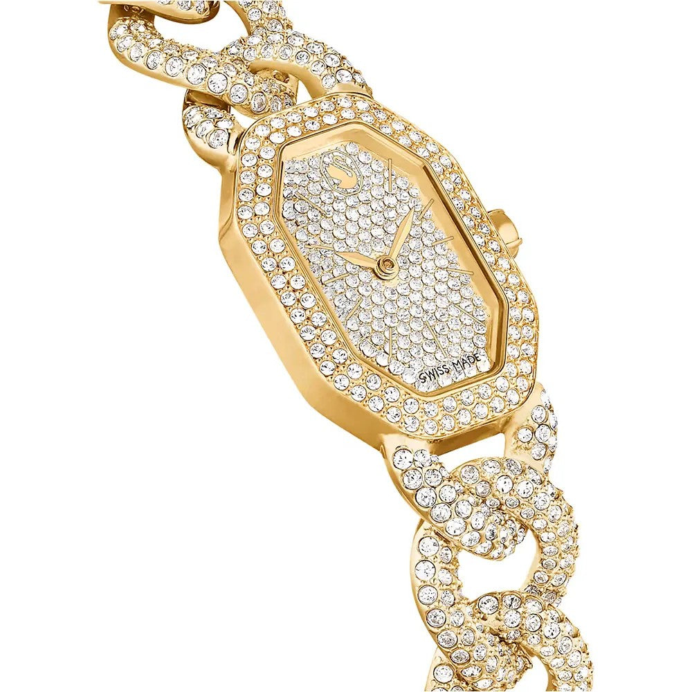 Swarovski Dextera dameshorloge goudkleurig 5668854