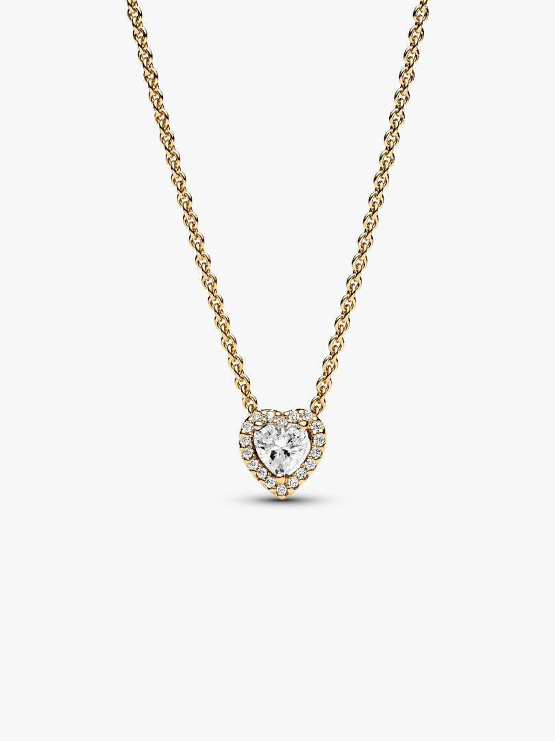 Pandora Sparkling Heart Collier Necklace 368425C01