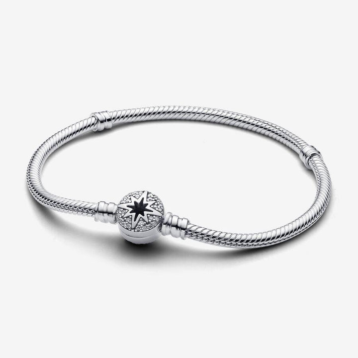 Pandora Slangenschakelarmband met sluiting met poolster 593584C01-20