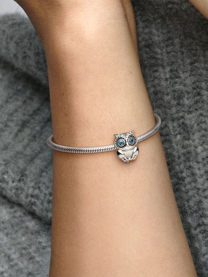 Pandora Sprankelende Uil Bedel 798397NBCB