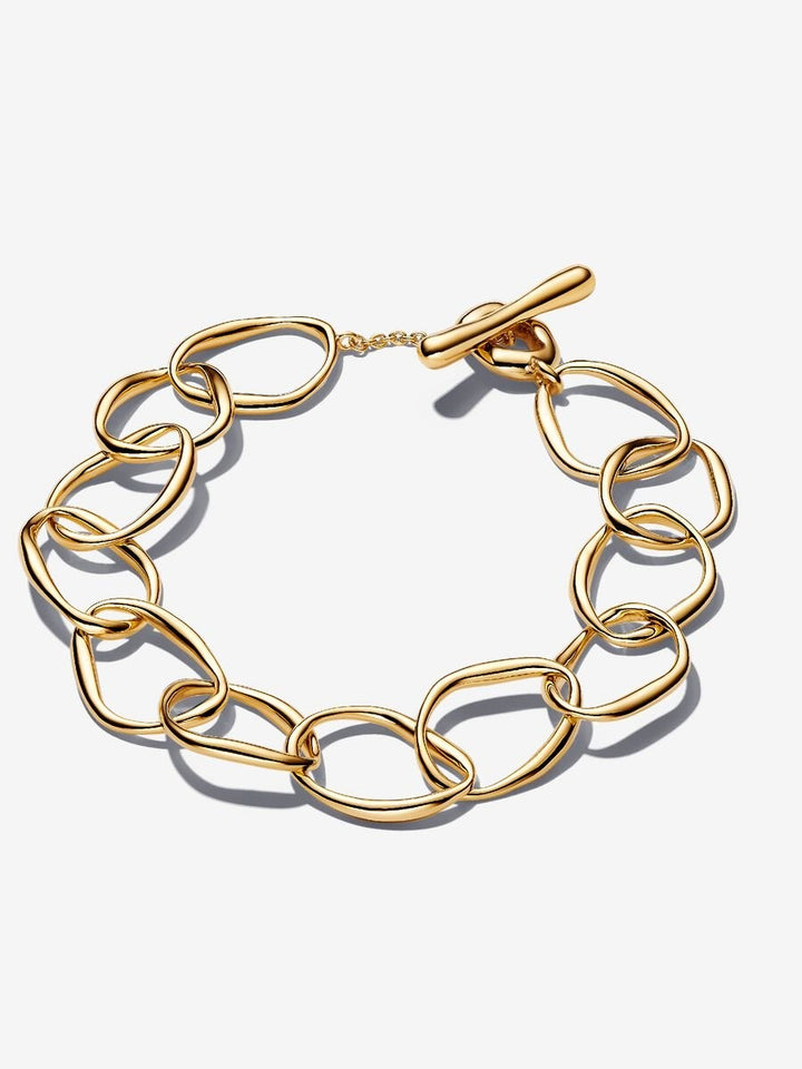 Pandora  Organisch Gevormde Schakelarmband 563864C00-2