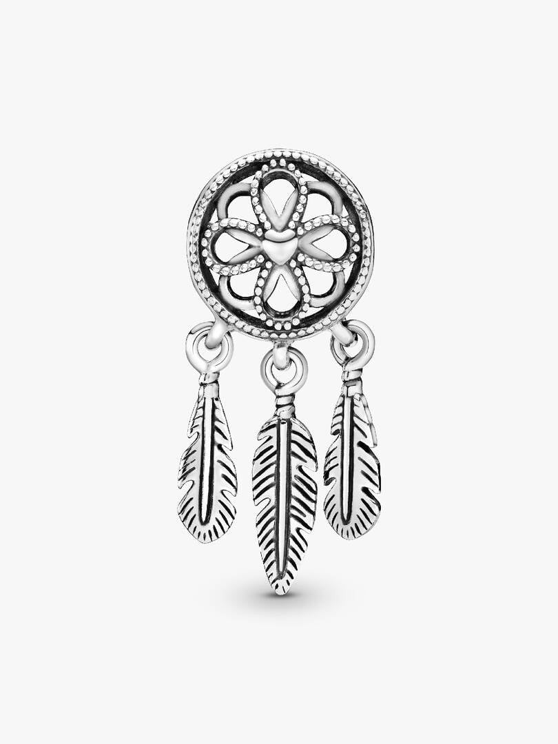 Dream catcher silver charm 797200