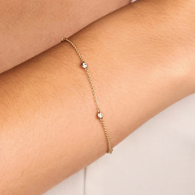 14 kt Blush Jewels Armband met zirkonia 2237YZI