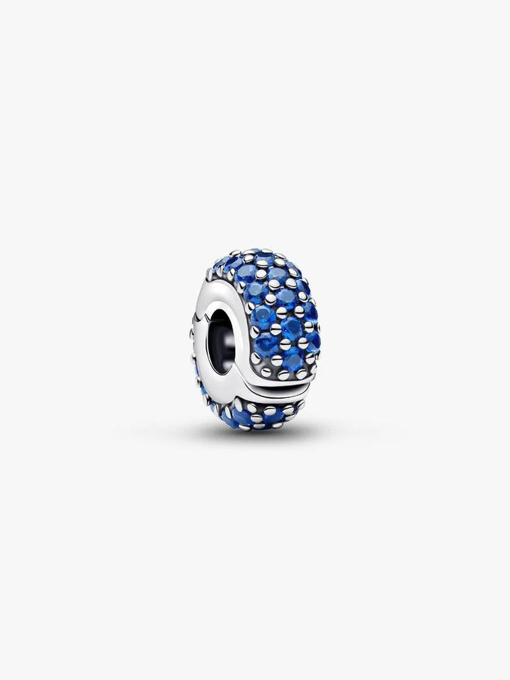 Pandora Royal Blue steen Clip Charm 794700C01